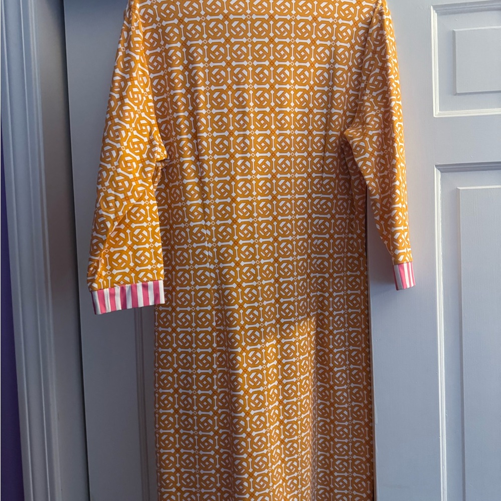 J.McLaughlin Pink and Yellow Dress - Picture 2 of 4